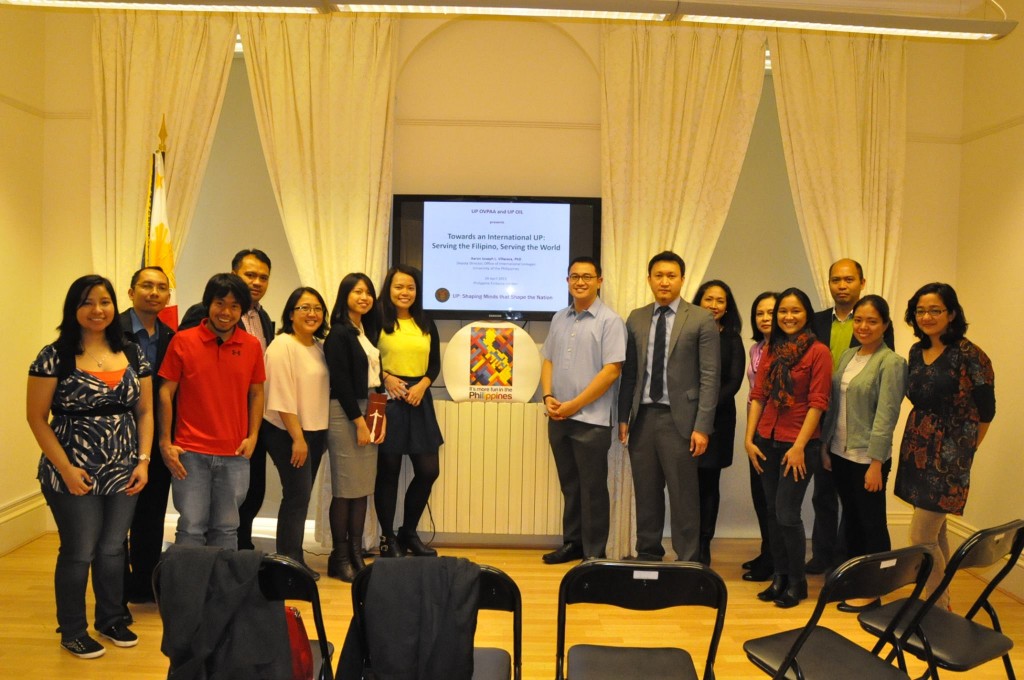 UP connects with Filipino scholars in Europe