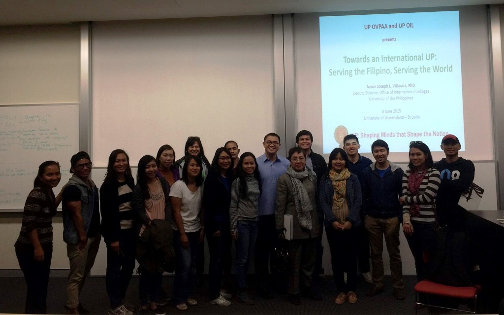 UP roadshow heads Down Under to reach more Filipino scholars