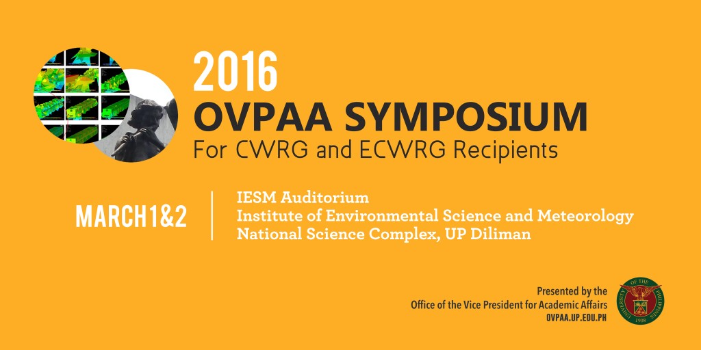 OVPAA symposium to showcase creative work and research accomplishments