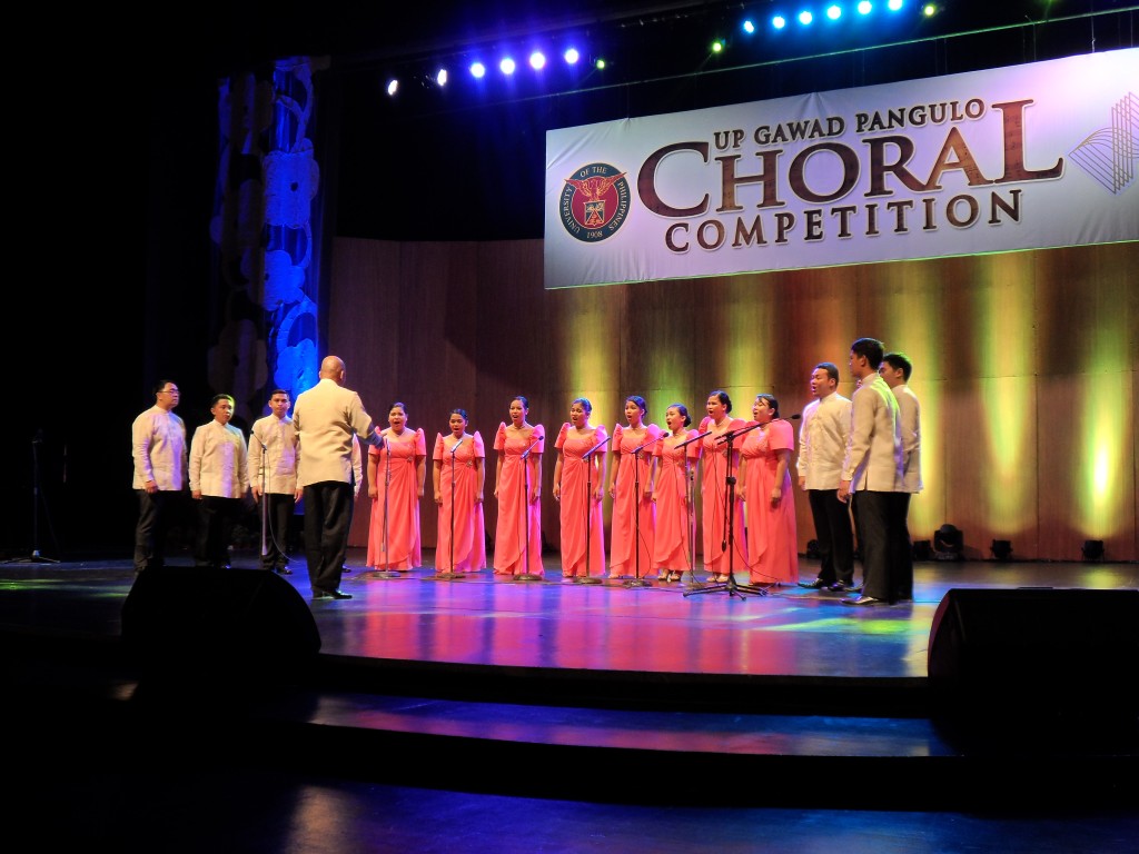 New UP Los Baños ensemble wins first Gawad Pangulo choir contest