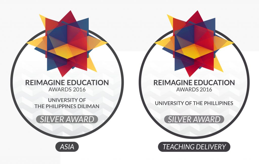 Two silver wins for UP in Reimagine Education Awards