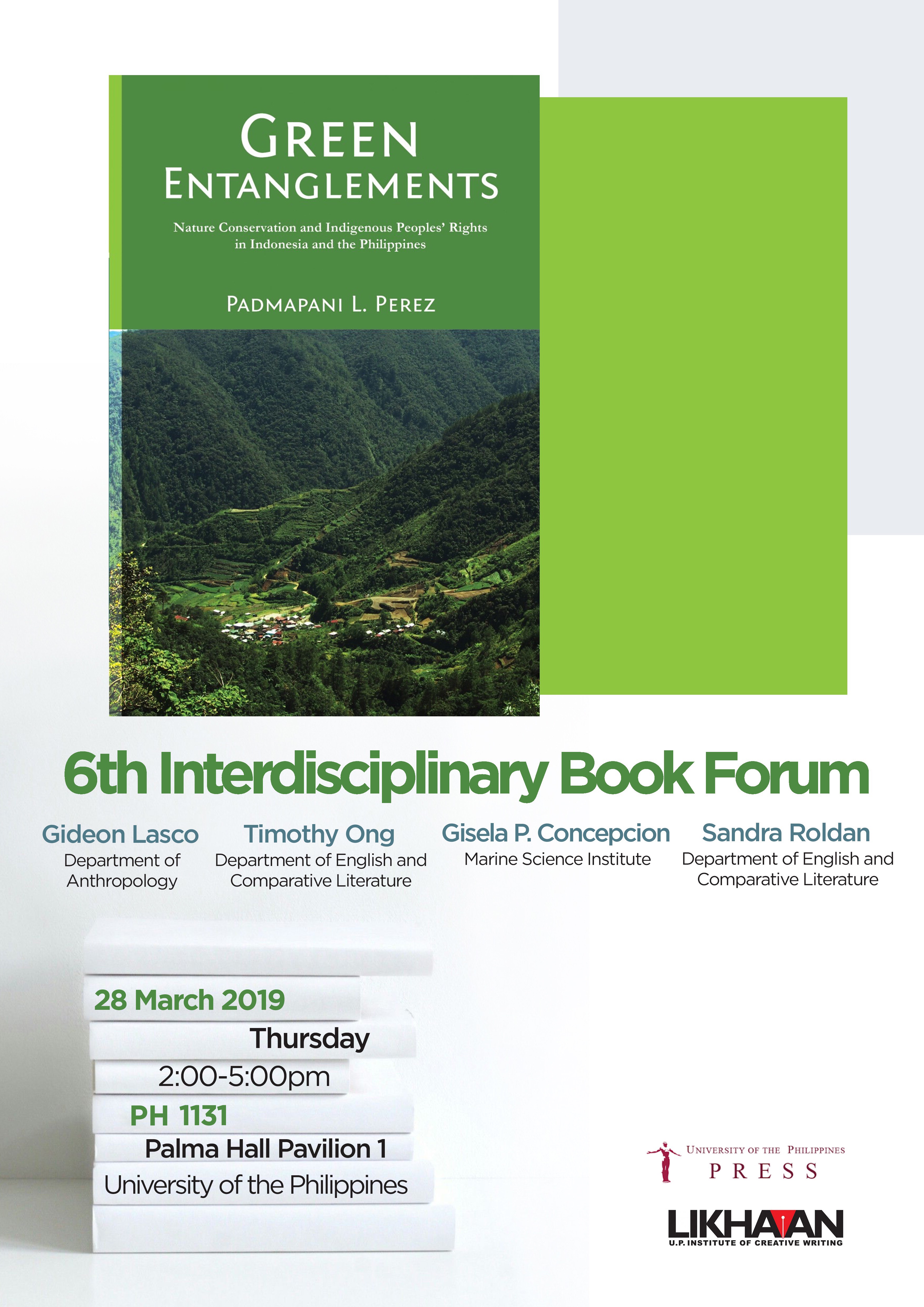 6th Interdisciplinary Book Forum to highlight nature conservation and indigenous peoples